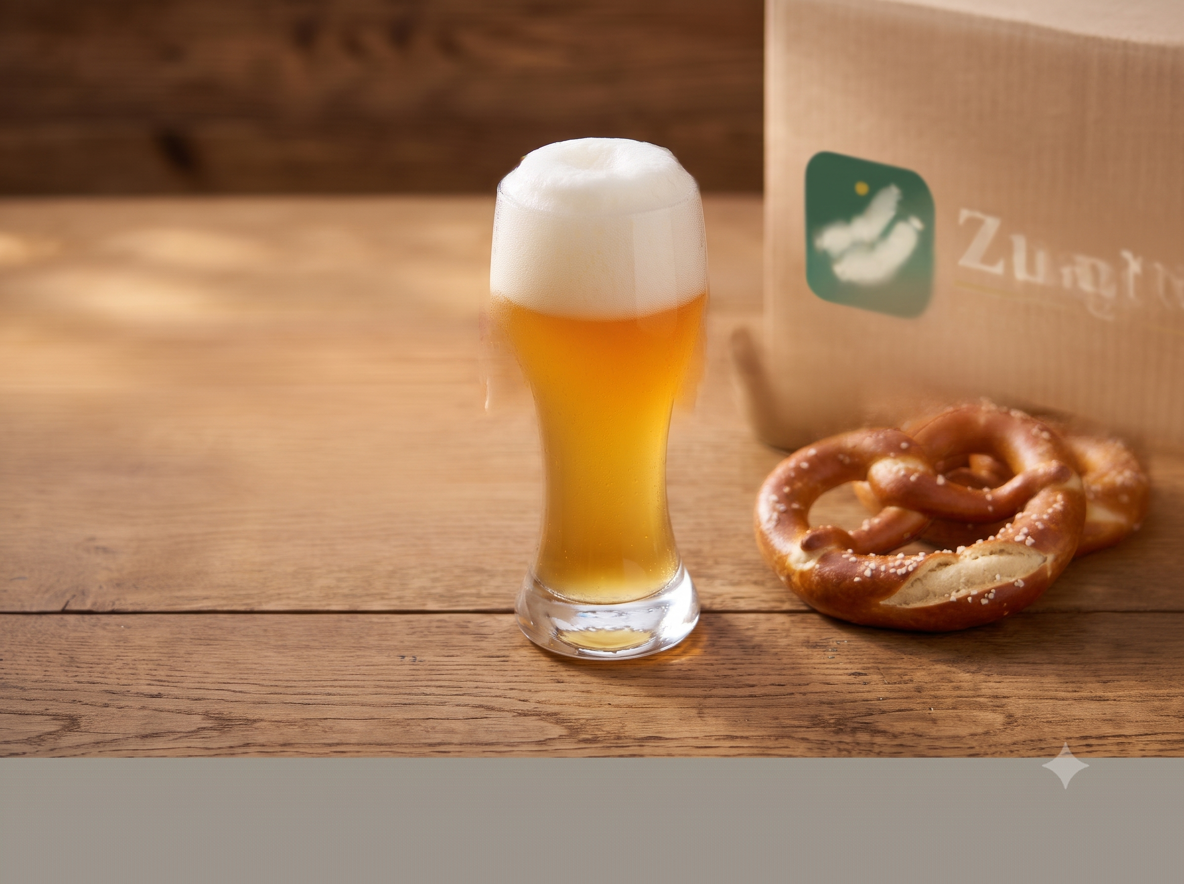 Weißbier als Zugabe zum Zuagroast Wiesn-Spezial